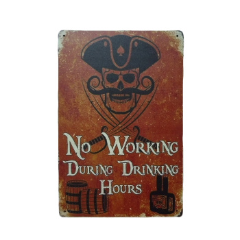 No Working During Drinking