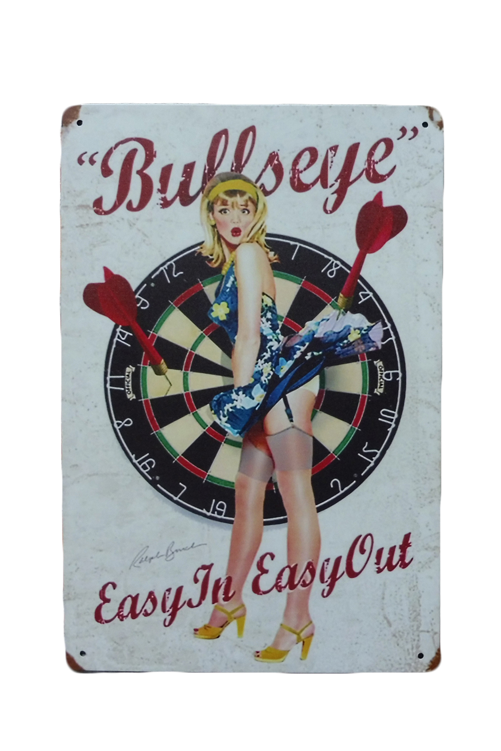 Bullseye Easy In – Metalen borden