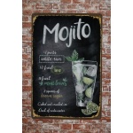 Mojito – Metalen borden