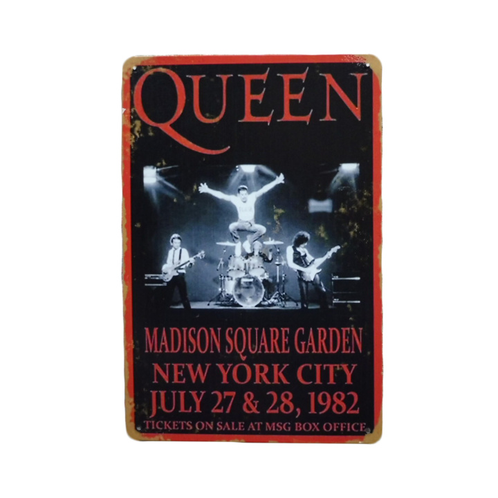 Queen Madison Square Metalen borden
