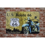 US Route 66 – Metalen borden