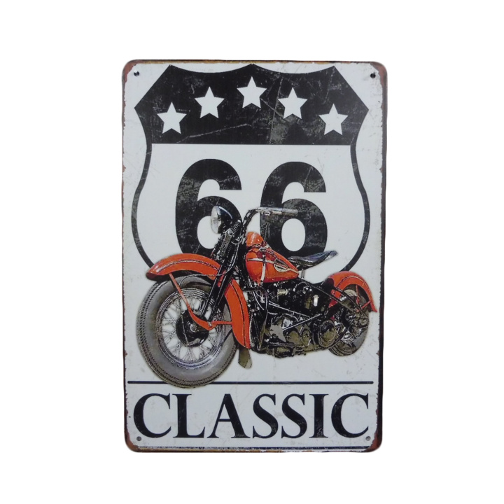 Route 66 Classic Metalen borden