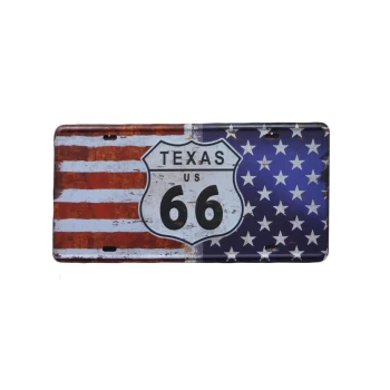 Route 66 Texas Metalen borden