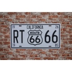 Route 66 California – Metalen borden