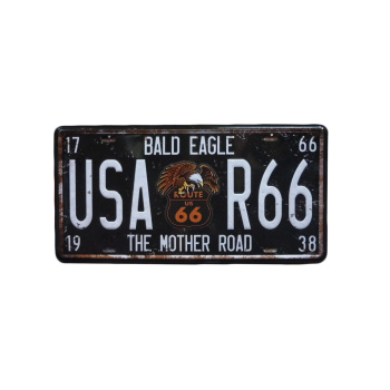 Route 66 Bald Eagle - Metalen borden