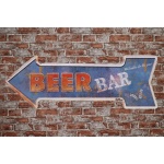 Beer Bar L – Metalen borden
