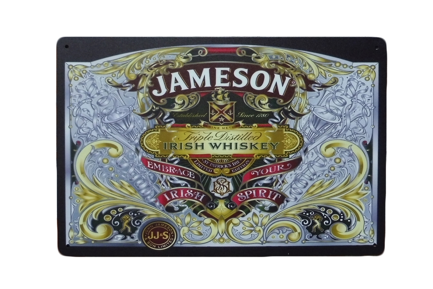 Jameson Irish Whiskey – Metalen borden
