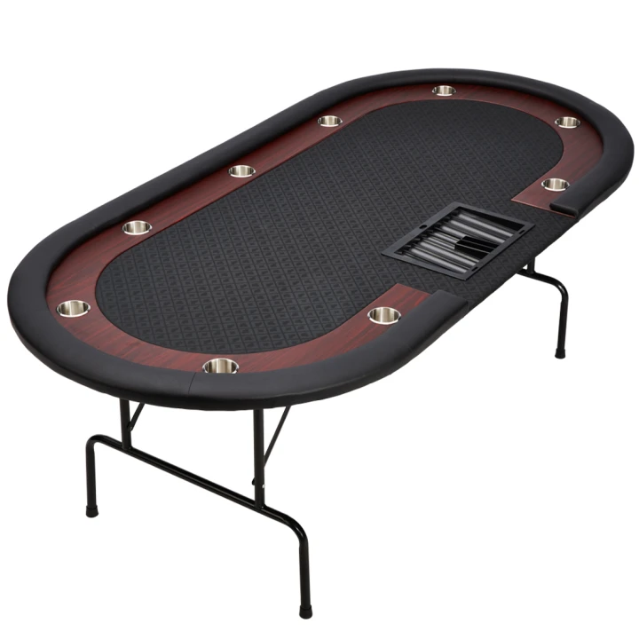 Professionele Pokertafel The Nuts Zwart