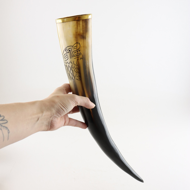 18400-viking-drink-hoorn-goud+stand-8