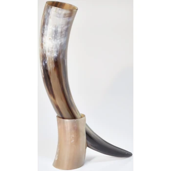 Viking Drinkhoorn met stand