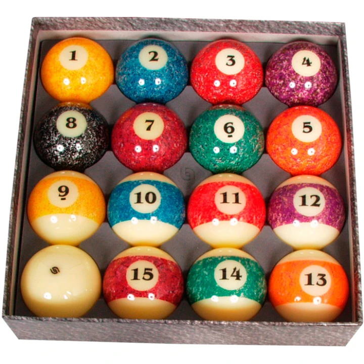 Poolballen set aramith stenen collectie