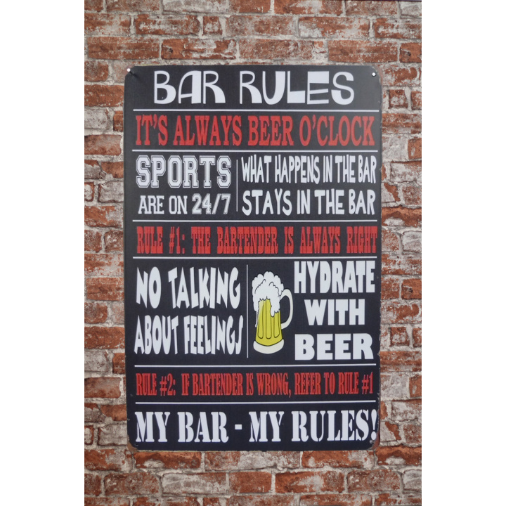 Bar Rules It