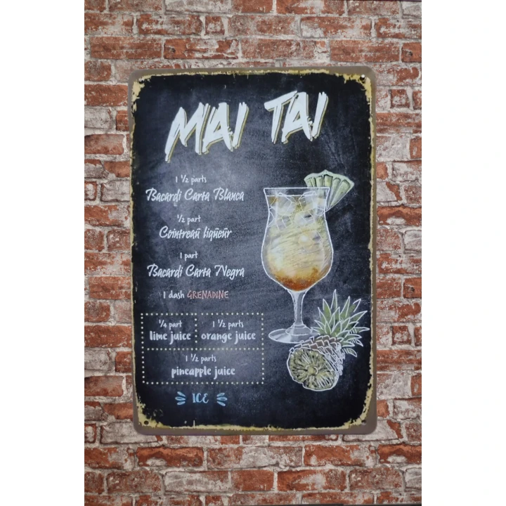 30539 Mai Tai Unieke cocktail decoratie