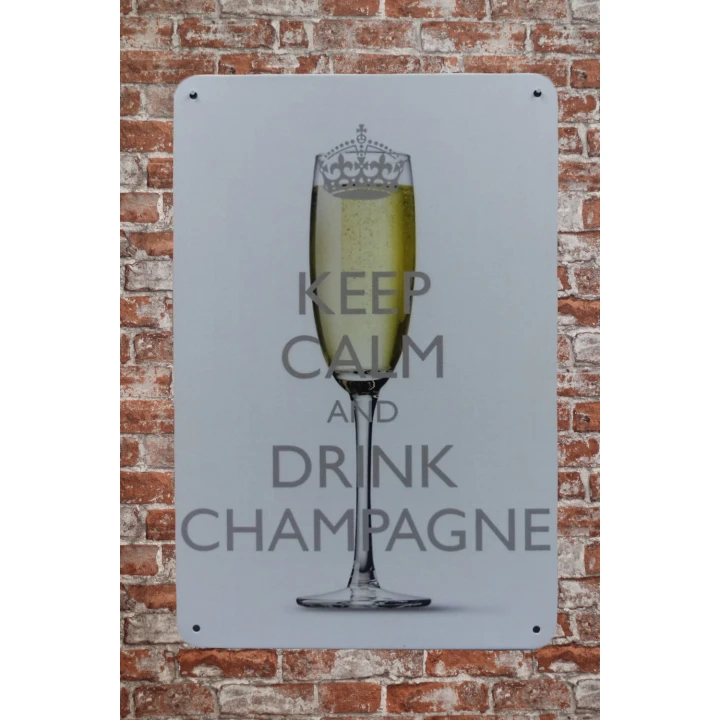 30659 Keep calm drink champagne