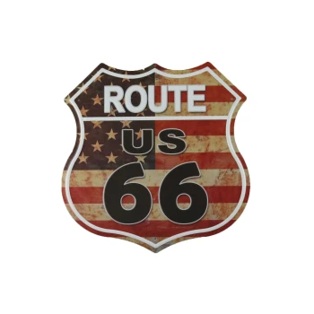 Route 66 Vlag Metalen borden