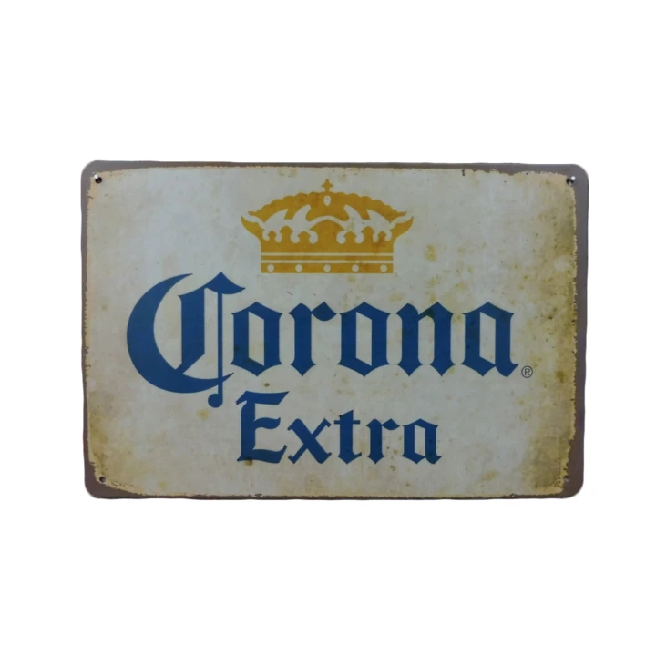 31306 Corona extra wit Corona Extra Metalen borden