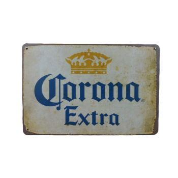 Corona Extra Metalen borden