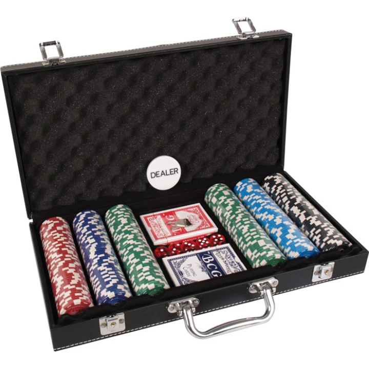 pokerset 300 leer