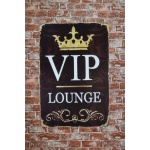 VIP Lounge – Metalen Borden