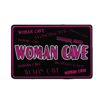 Woman Cave Metalen borden