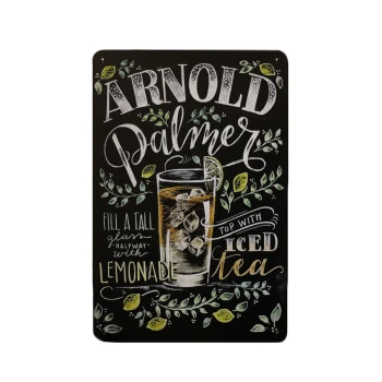 Arnold palmer Metalen borden