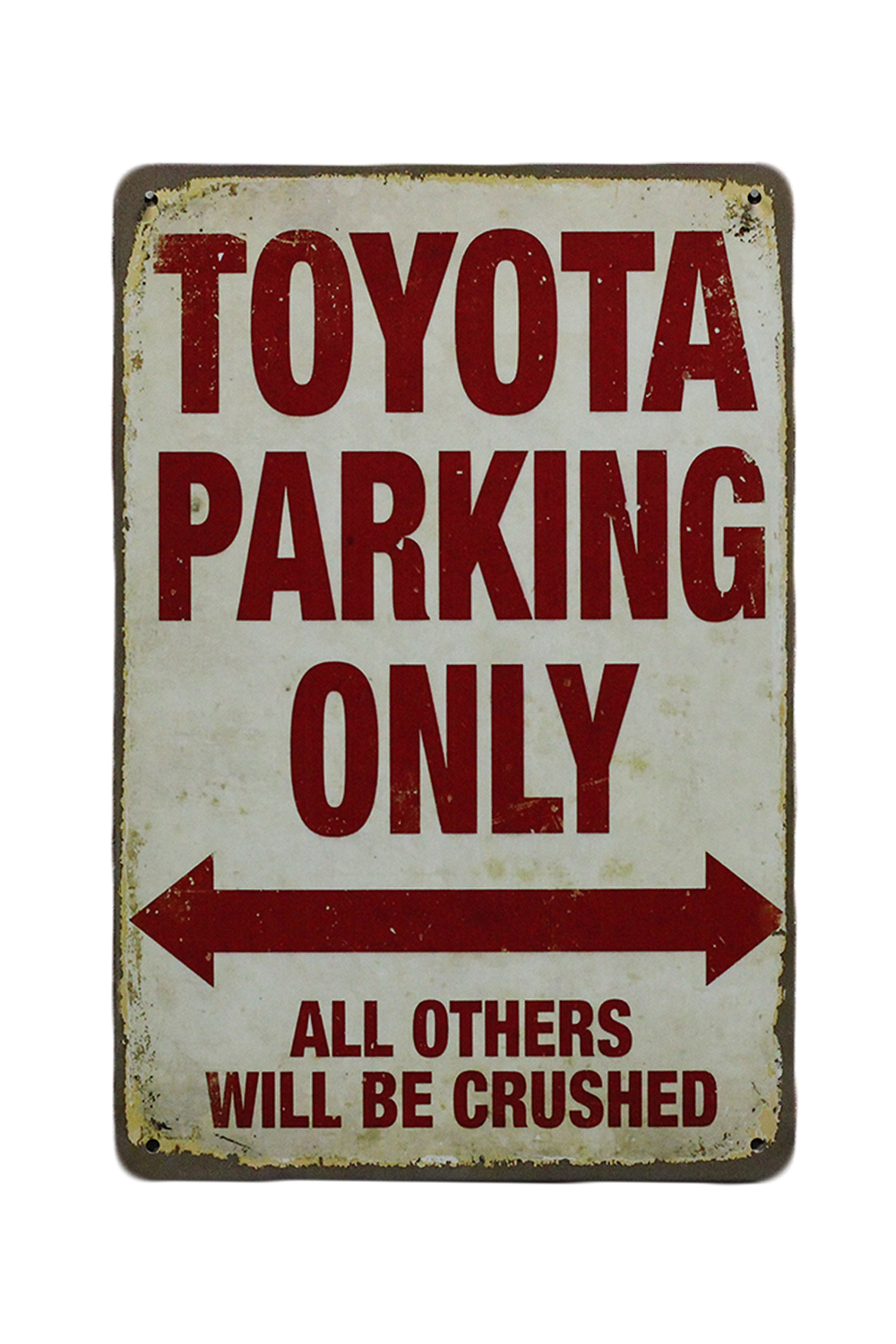 Toyota parking only