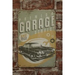 Garage Premium service – metalen borden