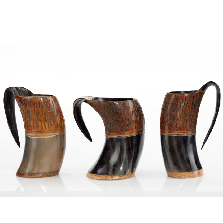 18413 – Viking Drink hoorn Gekarteld – 1