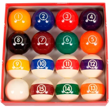 Poolballen set Aramith Continental 57,2 mm