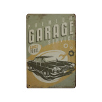 Garage Premium service - metalen borden Cave and Garden producten carrousel slider