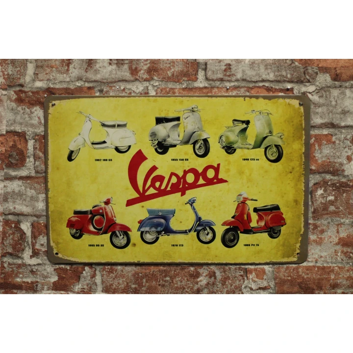 30852 Vespa Scooters 6 stuks – G