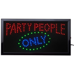 Led Bord Party People 50 x 25cm Cave and Garden producten carrousel slider