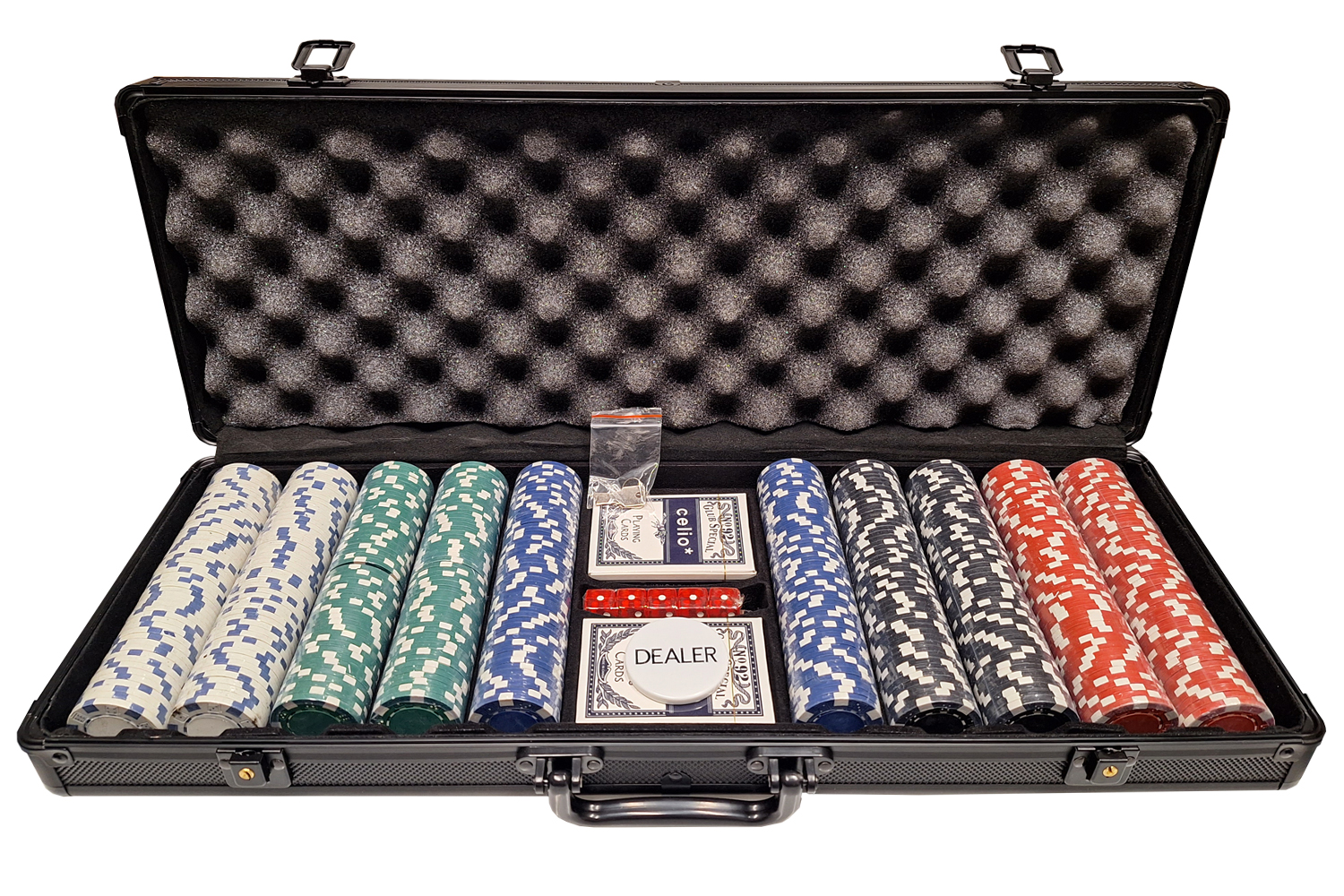 Pokerset 500 zwart