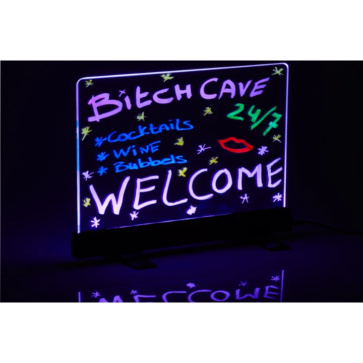 18350 LED Schrijfbord 23 X30cm L goed