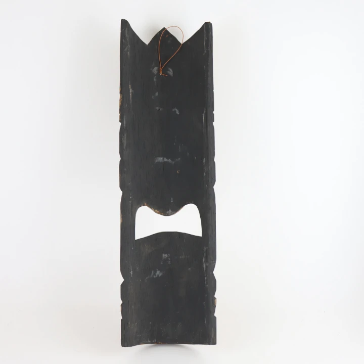 tiki masker bruin 2 – achterkant
