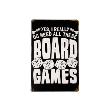 Board Games Metalen borden