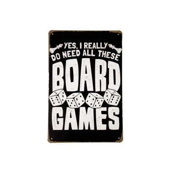 Board Games - Metalen borden