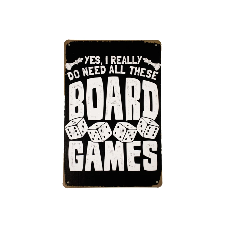 Board Games Metalen borden