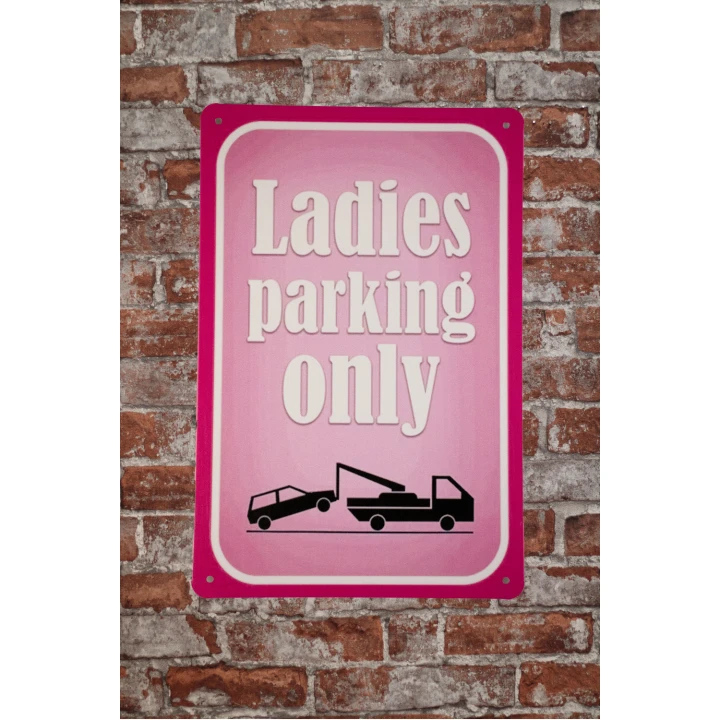 30303 Ladies parking only