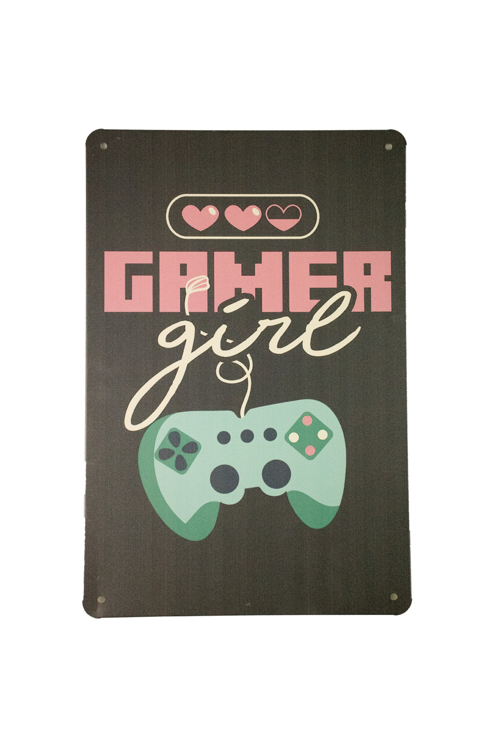 Gamer Girl Metalen borden