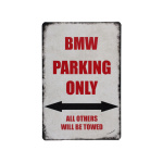 BMW Parking Only - Metalen borden Cave and Garden producten carrousel slider