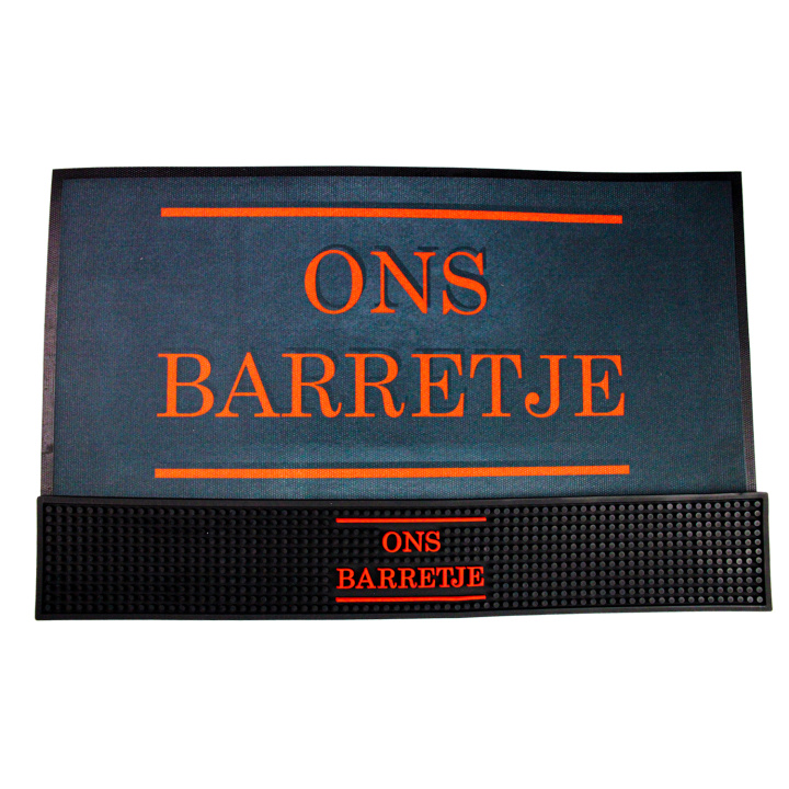 Ons Barretje bar Runner + Mat