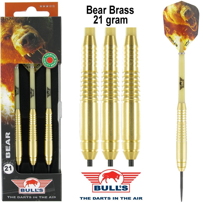 Bulls Steeltip Bear Brass