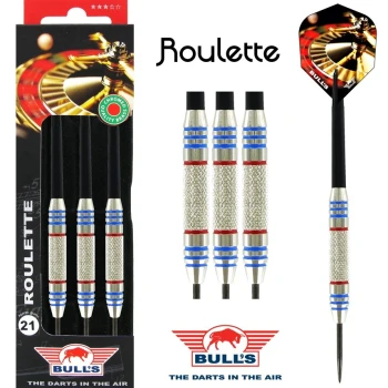 Bulls Steeltip Roulette Silver