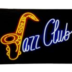 Jazz Club – Metalen borden
