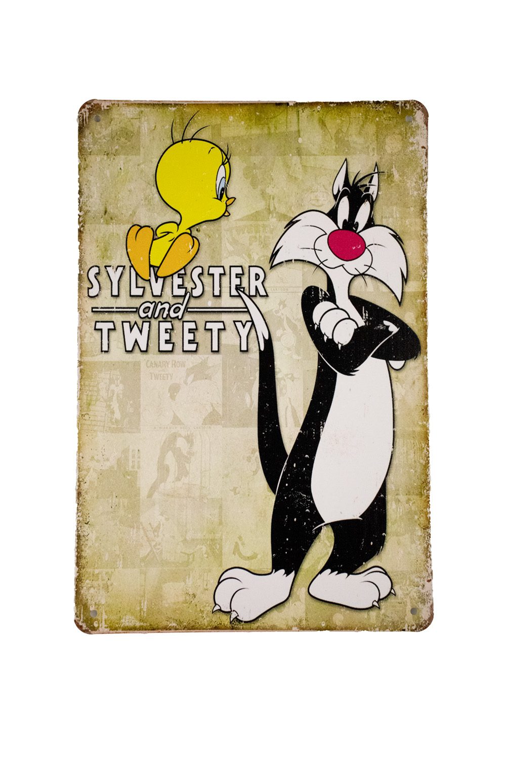 Sylvester and Tweety – Metalen borden