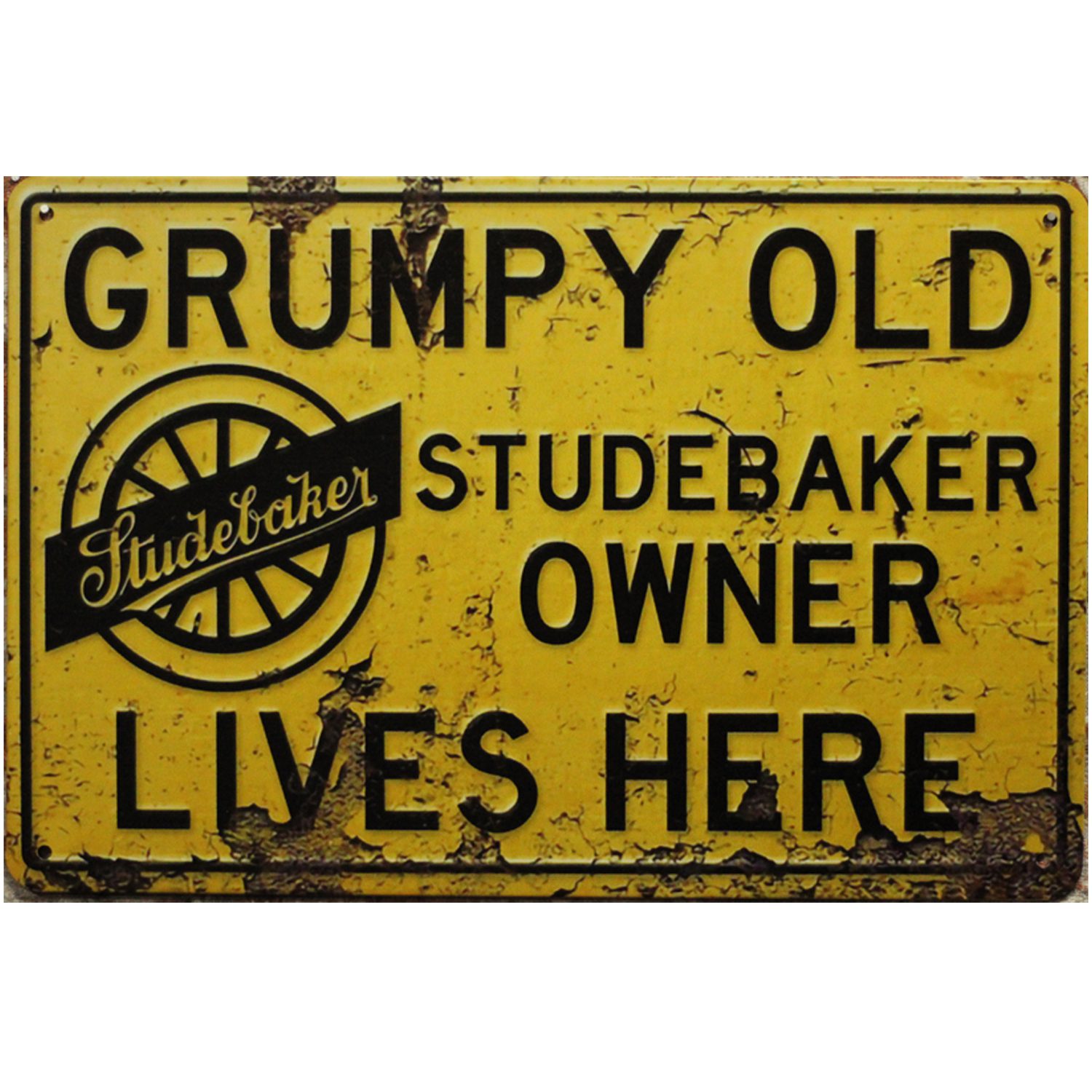 Grumpy Old baker – metalen borden