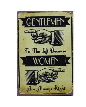 Gentlemen to the left