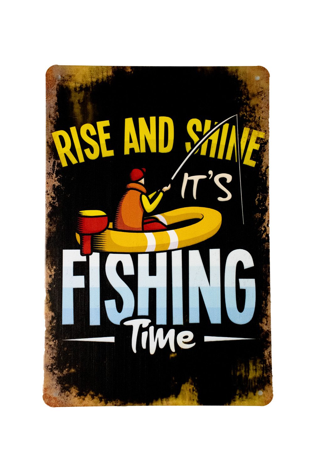 Rise and Shine Fishing Time – Metalen borden