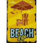 Beach Life – Metalen borden